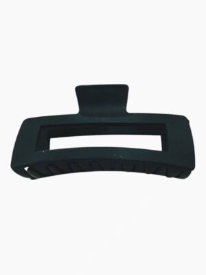 Minimal Frame Claw Clip – Matte Black