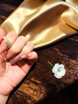 Lace Detail Ring – Silver Tone