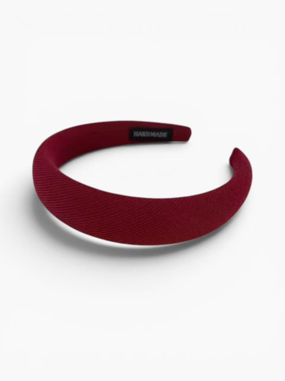 Parisian Padded Headband – Burgundy