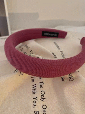 Parisian Padded Headband – Dusty Rose